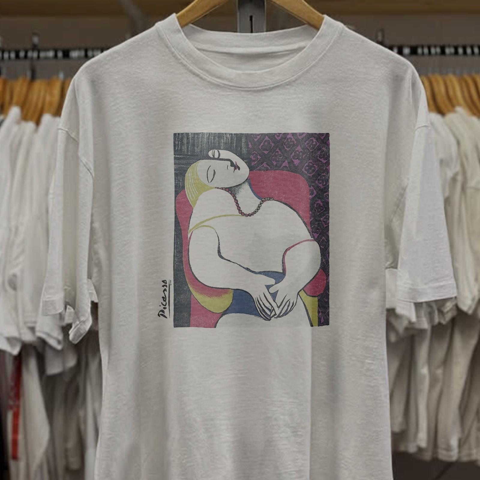 90s Picasso The Dream Promo T-Shirt White XXL M