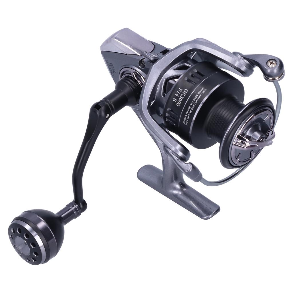 13+1 Bearing Spinning Reel 5.2:1 Gear Ratio Foldable Arm Fishing Wheel Fishing Accessory(GK3000 )