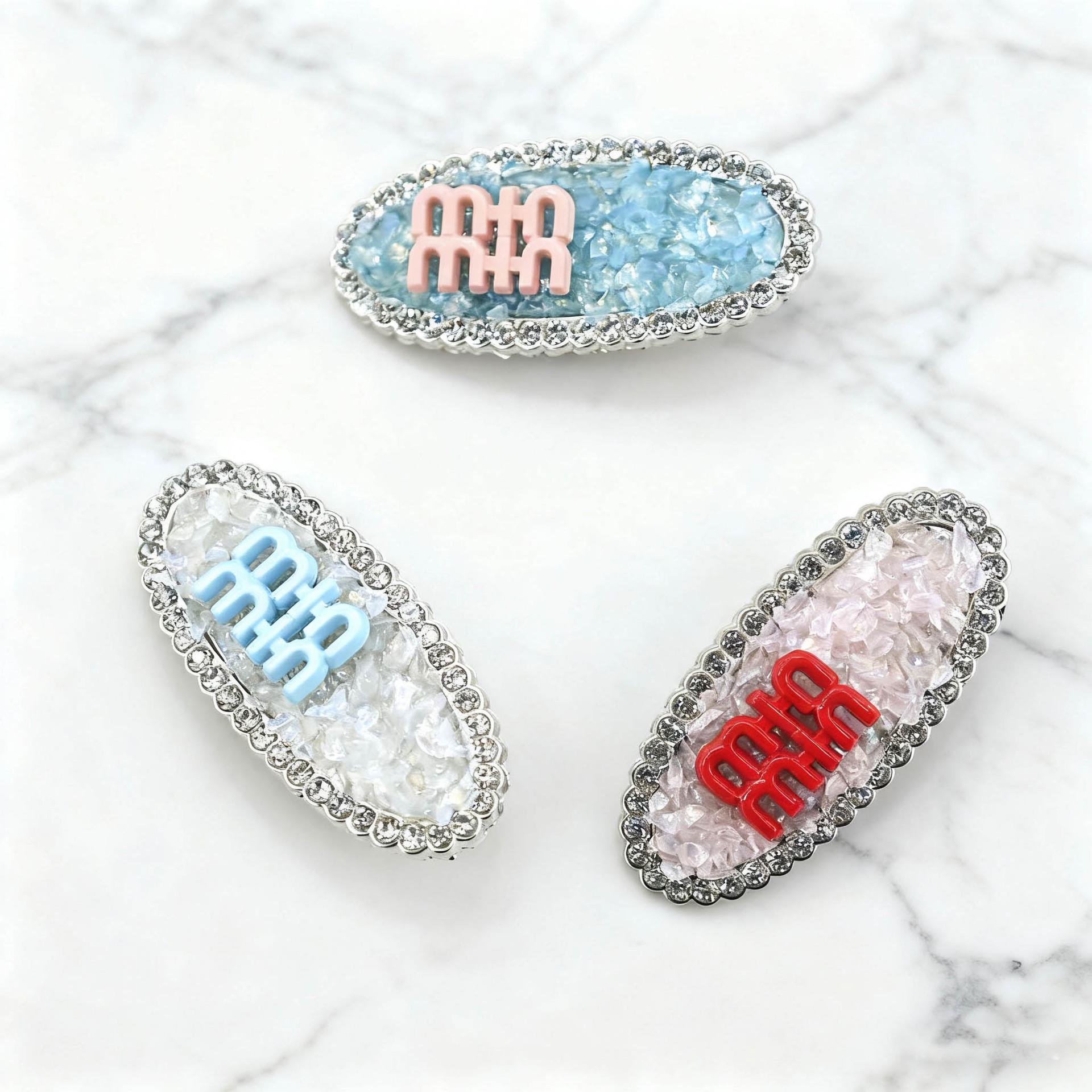 

Elegant Rhinestone Hairpin for Women – Fashionable Side Clip & Duckbill for Bangs and Short Hair. озеро синий