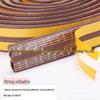 EPDM Self-Adhesive D-Type Foam Sealing Strip – Windproof, Dustproof, and Soundproof for Doors and Windows