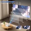 Groview T6 projector for home small home high 1080P keystone HIFI energy can be hung on the mobile home player 100 inch screen projector Japanese