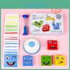 Kids' Wooden Battle Magic Cube With Changing Faces