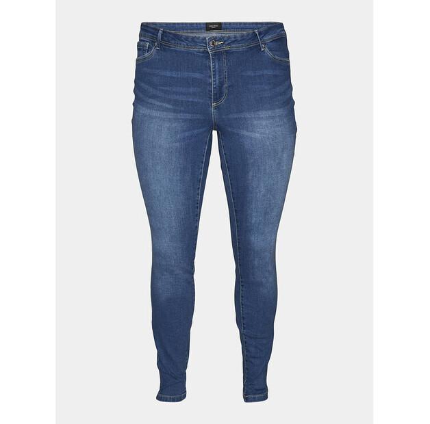 Jeans Vero Moda Curve Fanya 10287061 Blue Slim Fit
