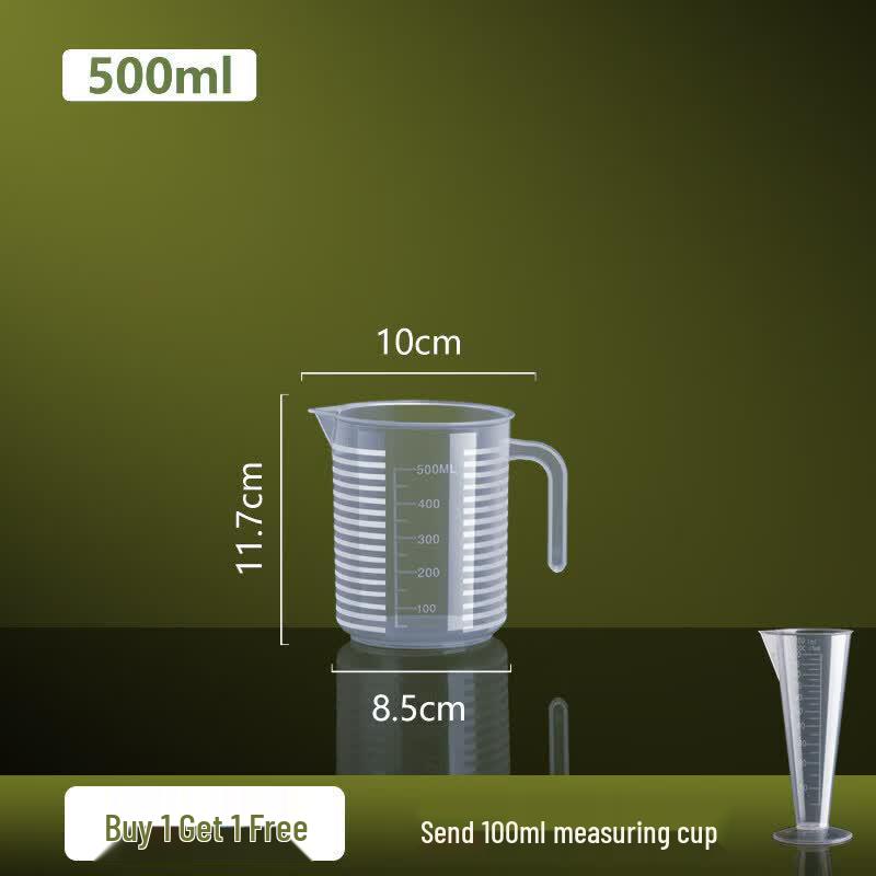 ZISIZ Commercial Plastic Measuring Cup