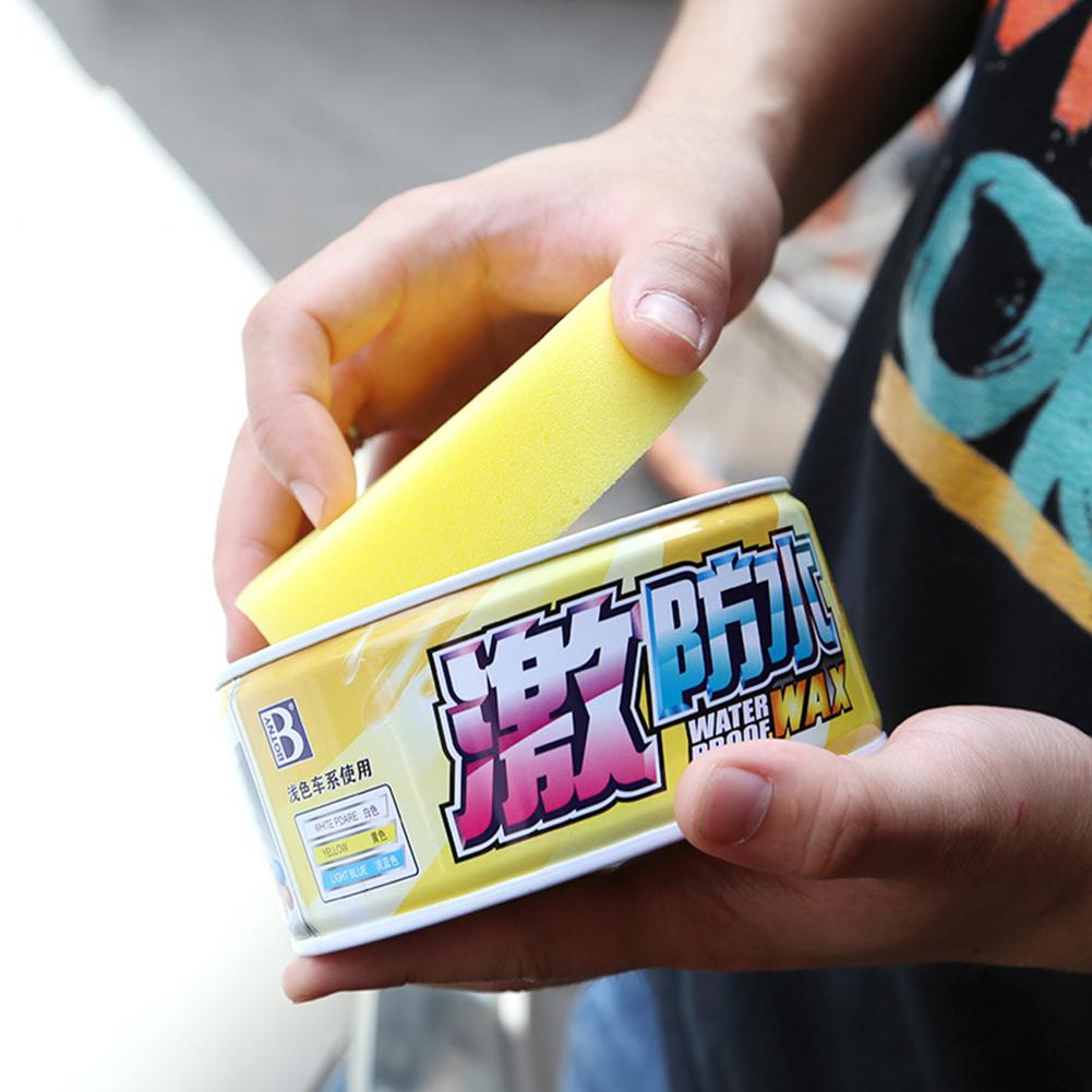 Soft 99 Waterproof Coated Solid Wax, Water Block Wax Accessories Car Wax 300g Cleaning W65 Waterproof Car