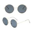 Sun-Protective Driving Glasses Metal Frame Eyewear Black Shades Glasses  for Women Man