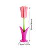 Flower Shape Cup Cleaning Brush With Detachable Sponge For Scrubbing And Long Handle Design Brush for Kitchen Use