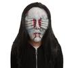 Scary Halloween Mask Spooky Long Hair Demon Mask Masquerade Props Ghost Blindfold Mask  Women/Men