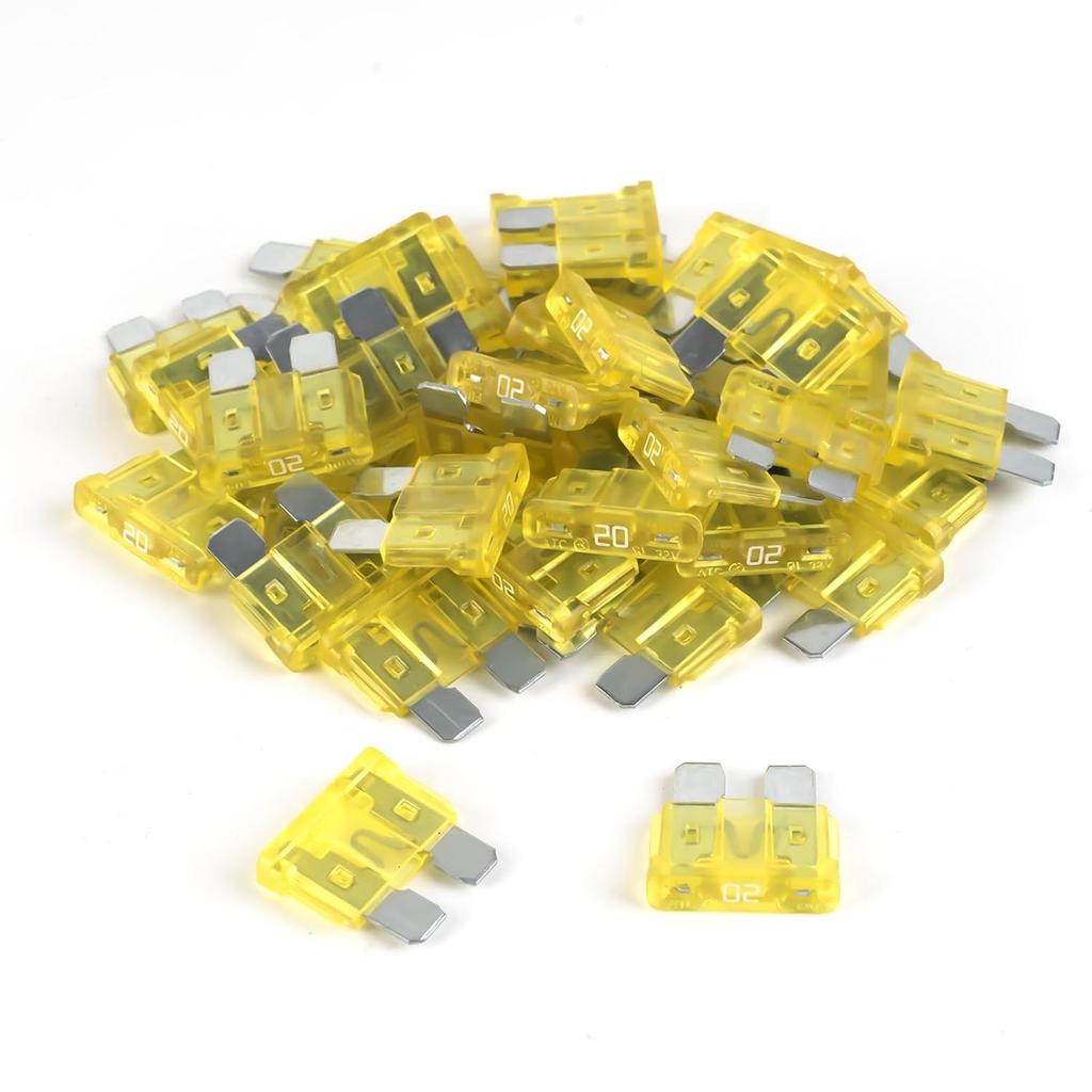 80 Pack Auto Fuses 3 AMP ATC/ATO Standard Regular Fuse Blade 3A Car Truck Boat Marine RV
