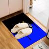 Gre-mio Football Badge Printed Office Carpet Chair Cushion  Entryway Rug, Rugs for Living Room, Bedroom Christmas gifts