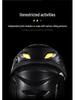 Windproof Motorcycle Racing Protective Gear: Electric Knee and Elbow Pads Set