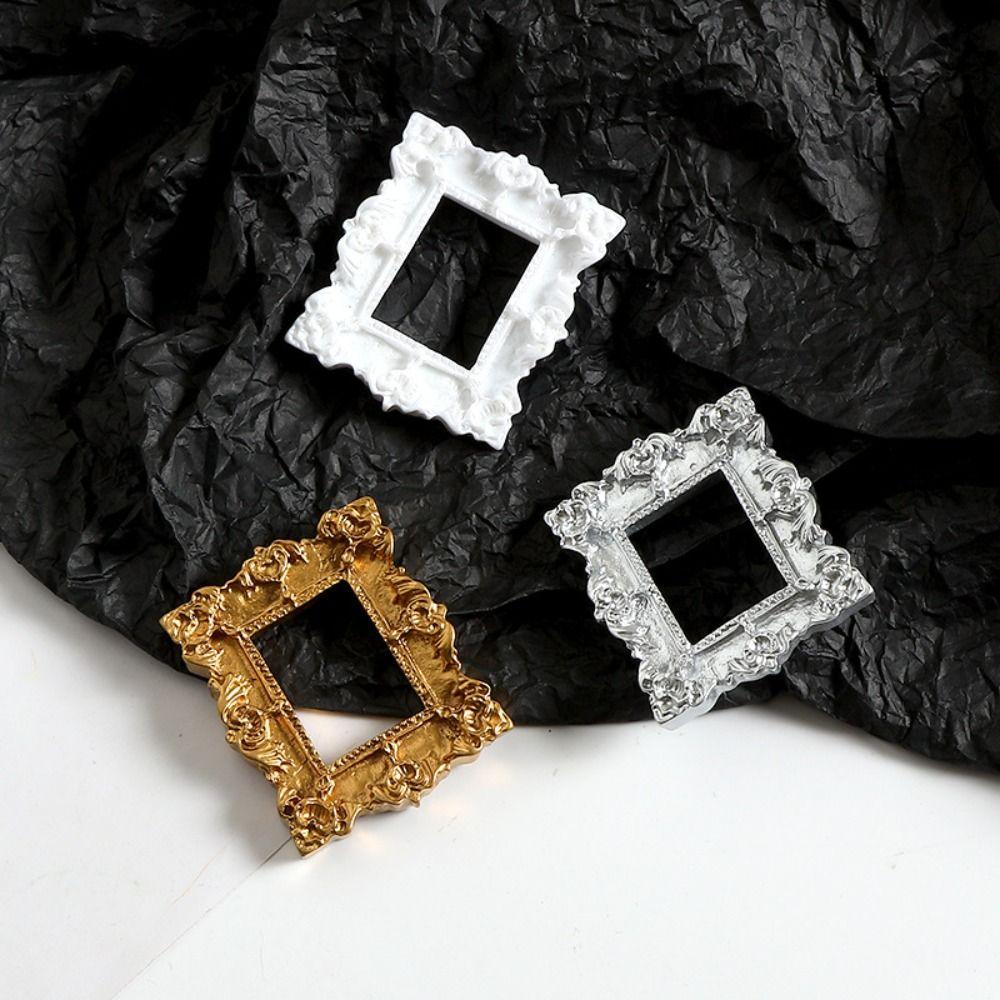 Creative Resin DIY Shadow Box Frame Gold DIY Mini Photo Frames Memory Display Frames Home Decor