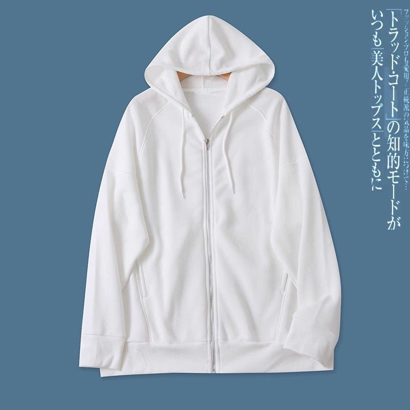 

Plus Size Brushed Hoody Fall and Winter New Export Men s and Women s Hooded Collar Long-Sleeve Zipper Casual Cardigan Sweater 30105