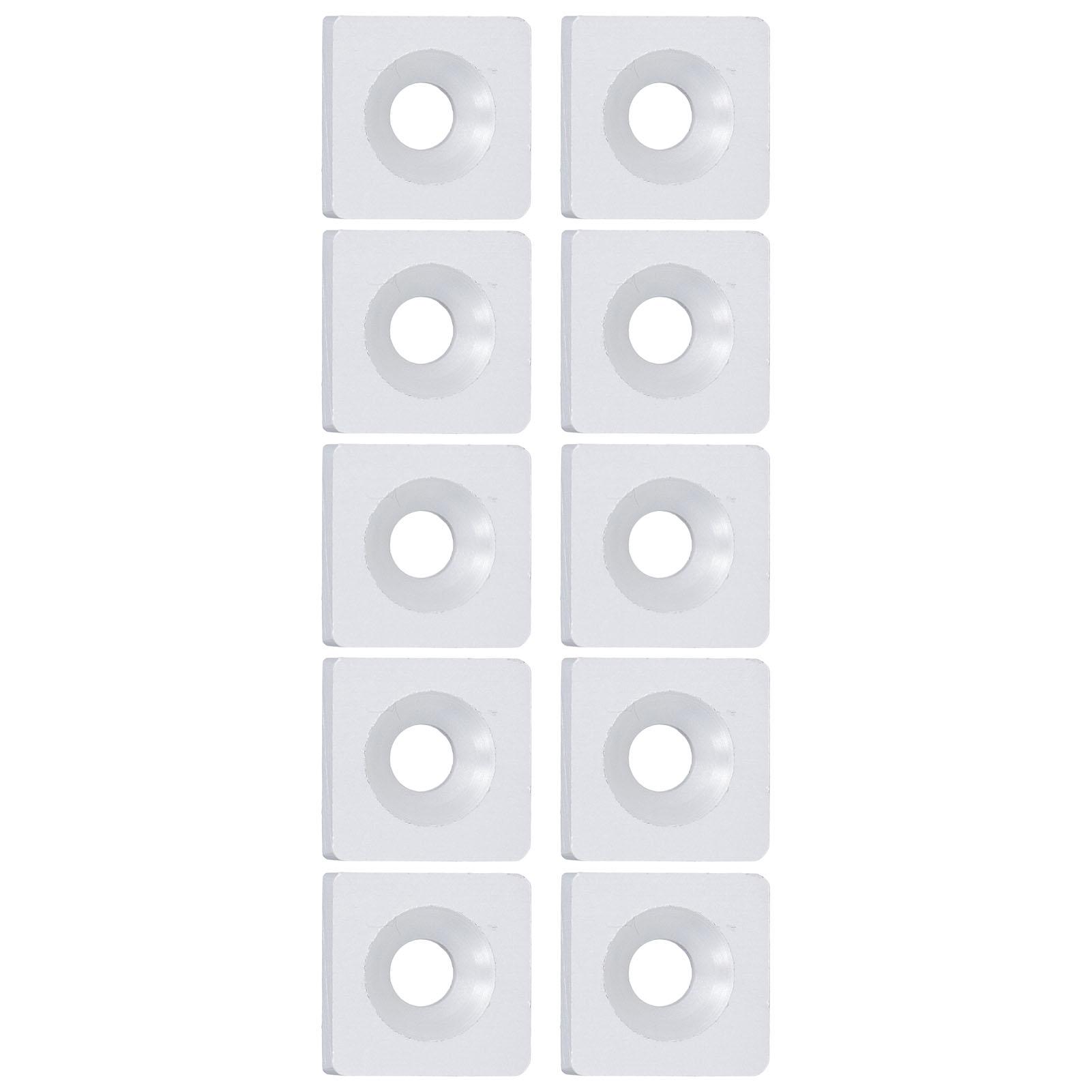 

10 шт. торцеві заглушки профілю з алюмінієвого сплаву, одноотвірні кришки для промислового ЧПК обладнання, сріблясті