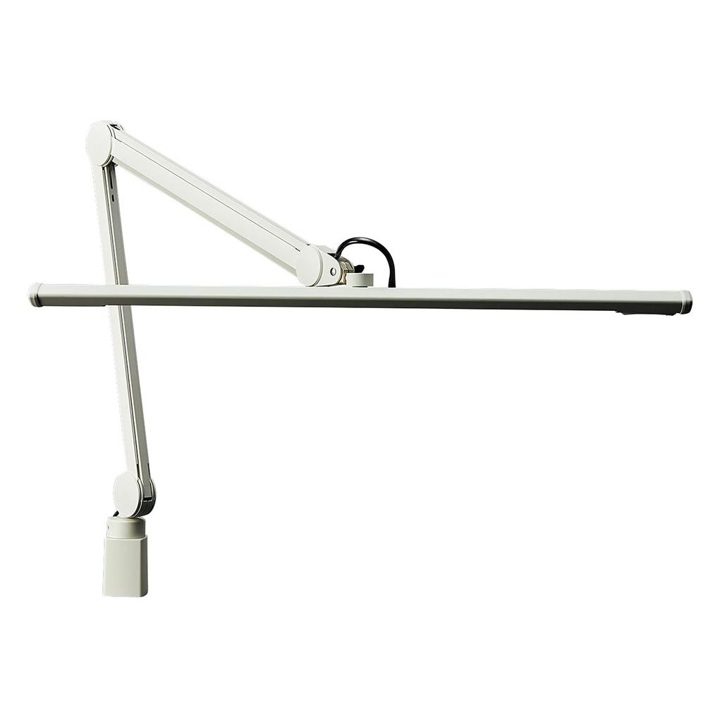 Yamada Lighting Z-Light High Color Rendering LED, Beautiful Skin Tones, Ra90, White, Z-S5000N W, Shade Width 600 X 67mm, Arm Length 370+370mm