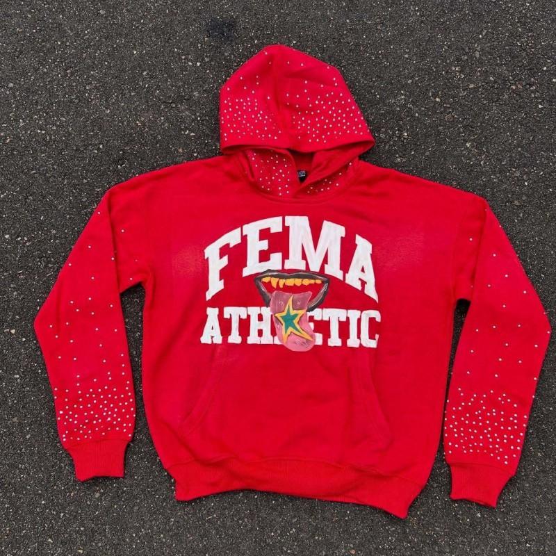 Mens Gothic Hip Hop Hoodie Loose Fit Printed Streetwear Sweatshirt Teens