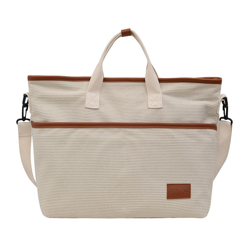 

2025 spring new popular large-capacity women s cloth bag convenient single shoulder oblique span bag simple tote hand bag