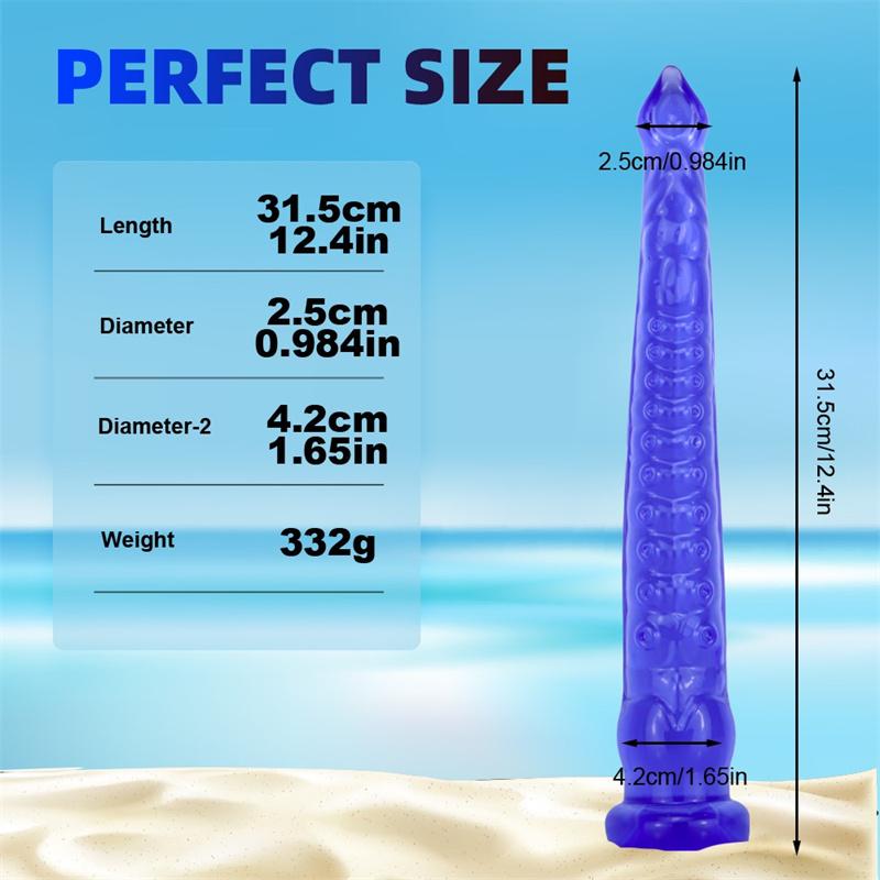 Anální anální kolík ženského Abyss Tentacle Masturbator Alien Dildo Soft Octopus