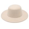 Classic British Flat Top Hat With Fabric For Retro Fashion And Outdoor Use