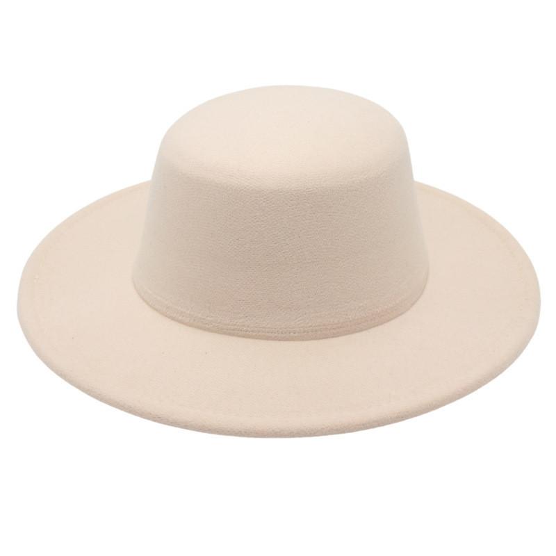 Classic British Flat Top Hat With Fabric For Retro Fashion And Outdoor Use