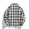 Men's Jacket Spring New Casual Jacket Men's Korean Style Trendy Hong Kong Style Fashion Brand Plaid Top