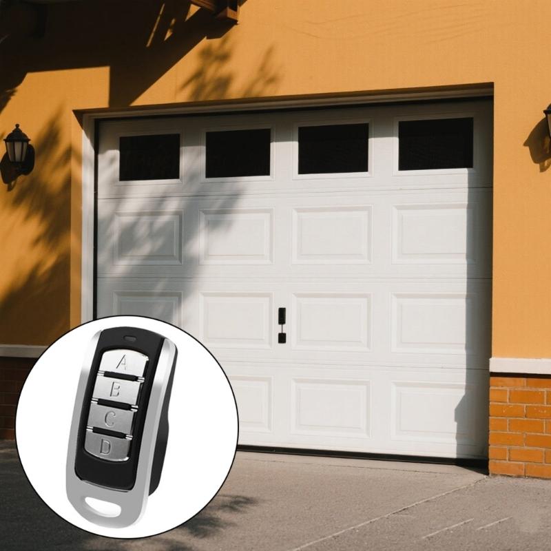 433MHz Wireless Remote Control For Garage Door Rolling Shutters With Programmable Button Durability Shell Door Opener