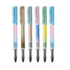 Flair Inky Move Fountain Pen Set Blue Ink Pack Of 6 With Jumbo Cartridges Smooth Writing For School Office Use