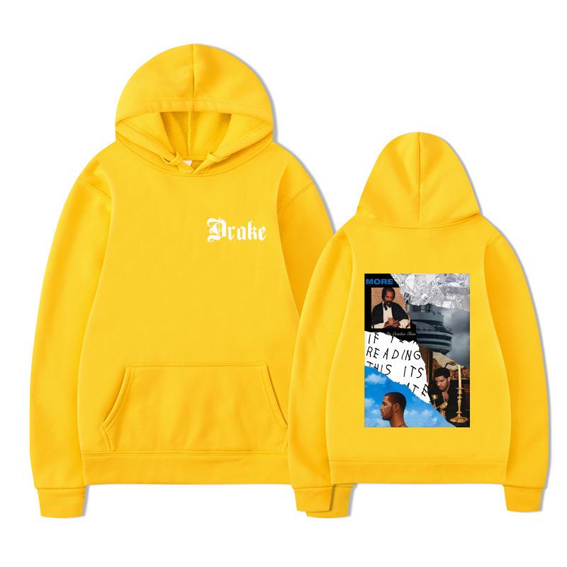 Rapper Drake Music Album Cover Graphic Hoodies Men Long Sleeve Sweatshirts Women Streetwear Pullovers Sudaderas