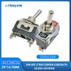 Mini Auto Toggle Switch AC 250V 16A 2/3/4/6/12 Pin ON-OFF ON-ON ON-OFF-ON 2/3 Position Copper/Silver Contact