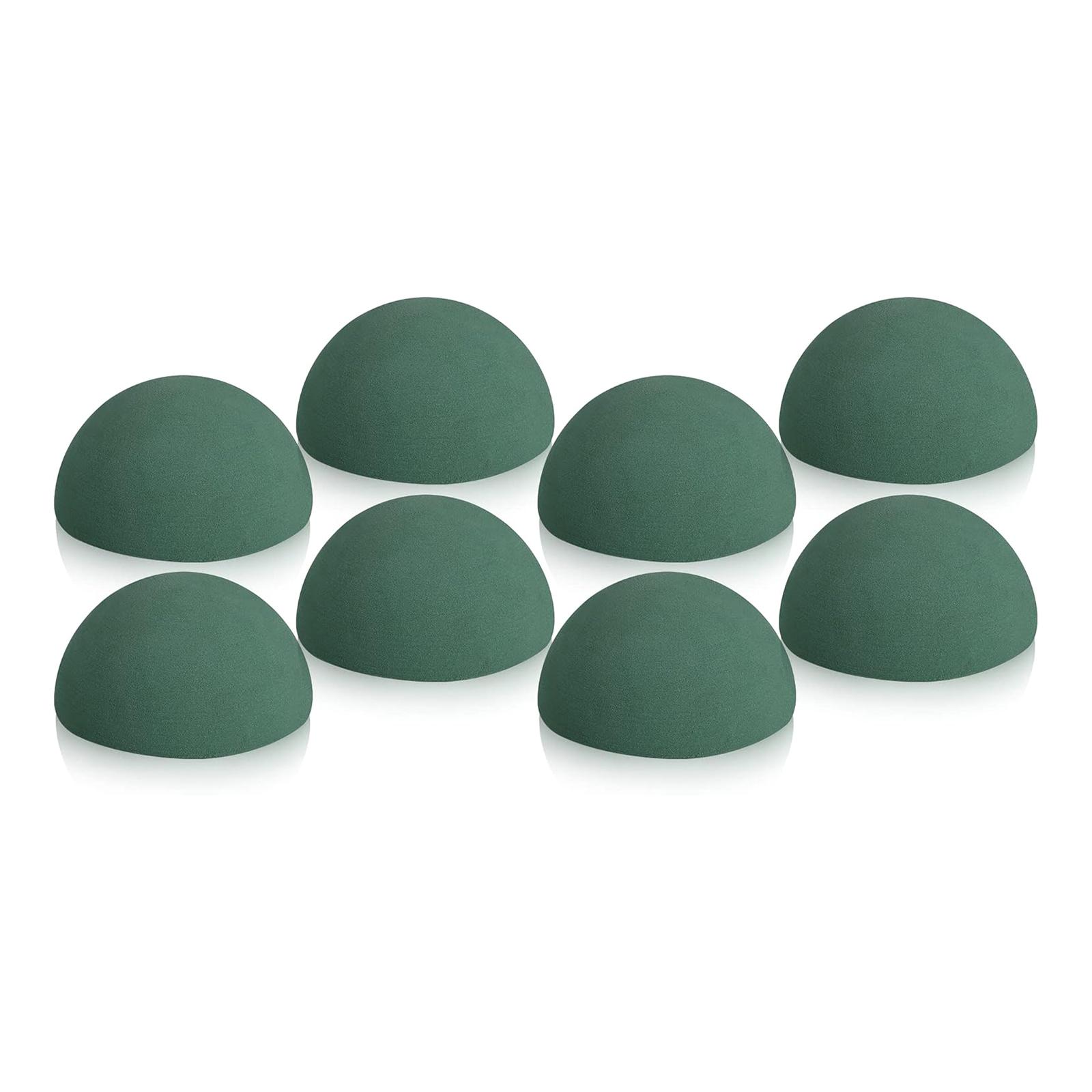 Round Dry Flower Foam 8Pcs 9cm Floral Dry Foam Half Balls For Artificial Flower Plant Wedding Bouquets Party Decoration 1