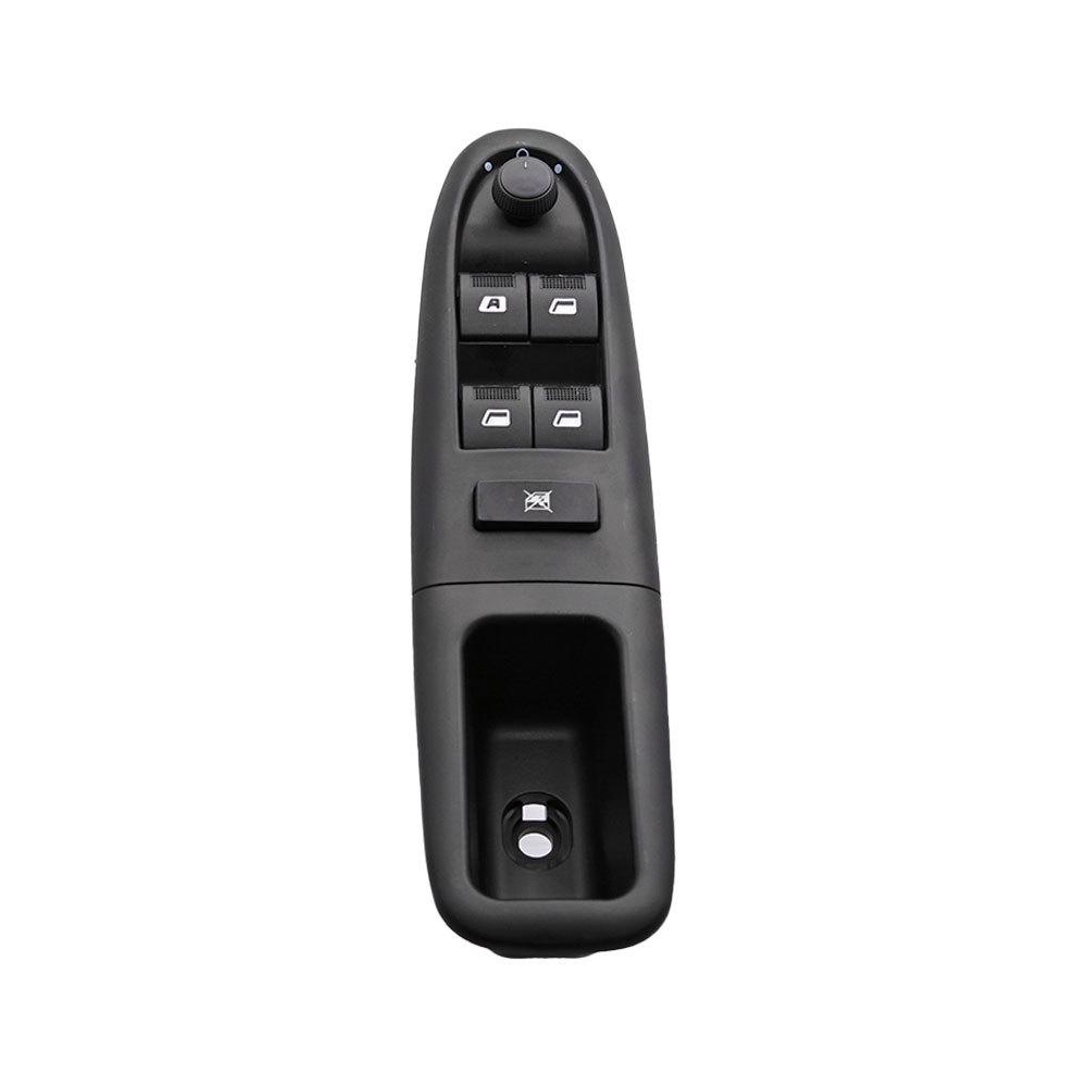 The 6554.CF is a compatible power window switch for the left front door of a Peugeot 406.