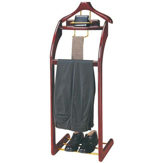 Luxury Floor-Standing Solid Wood Coat Rack for Office, Bedroom, or Hotel Suite