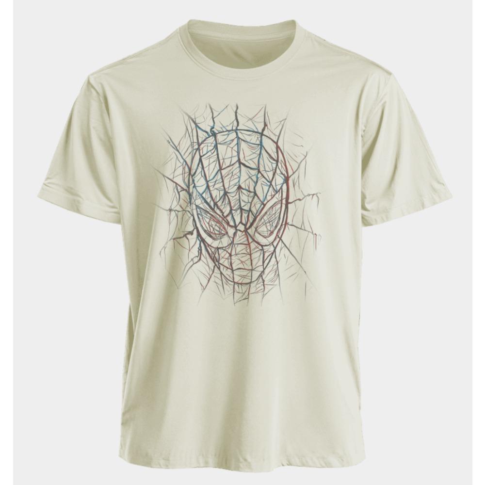 Men's and Women's T-shirts Spider-Man Summer American Spring and Autumn New Oversized Casual Niche Classic Short-sleeved