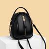 Multi-layer Women Shoulder Phone Bag PU Leather Cell Phone Purse  Female Lady Girl