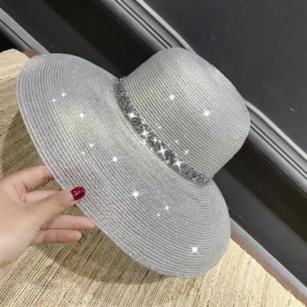 Vacation Straw Hat Big Brim Hat Sun Hat Women Travel Beach Hat Sun Hat Women Sun Protection Hat