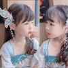 1Pair Fairy Wedding Bridal Headdress Bead Duckbill Clip Cute Tassel Hair Clip  Girl