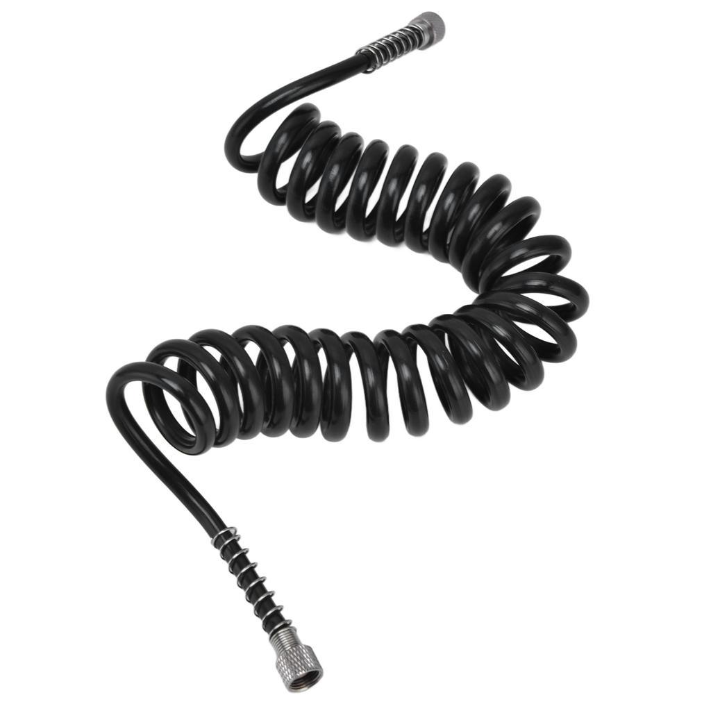 Air Hose Polyurethane Coil Air Hose with G1 8 Female Thread Fittings for Paint Airbrush Accessories