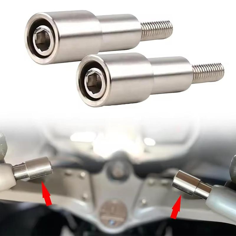2 Pack Navigation Brackets for BMW K1600GT K1600GTL K1600B R1200RT Motorcycle GPS Navigation Handlebar Extension Rod