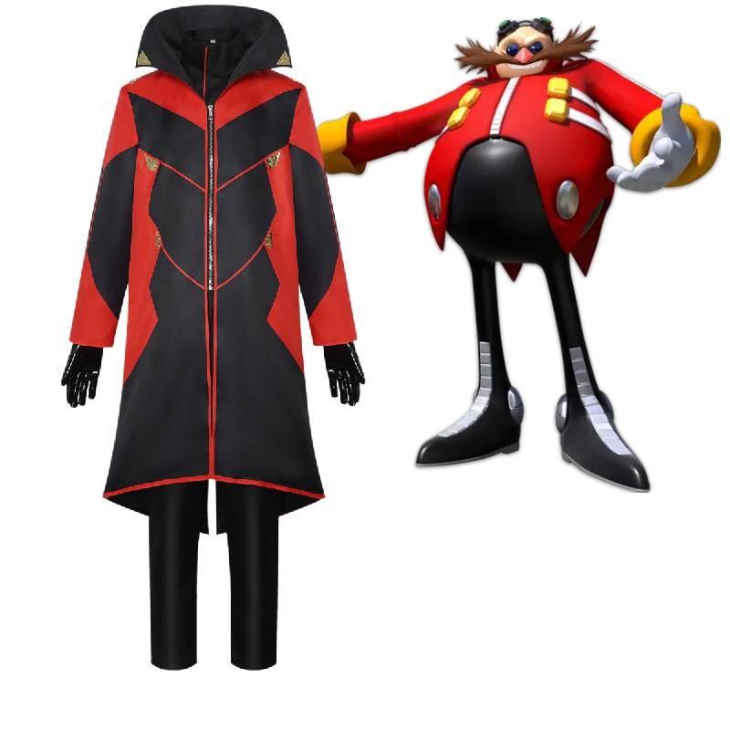 Dr Eggman 2 Fullt Sett Halloween Anime-fans Cosplay-kostyme