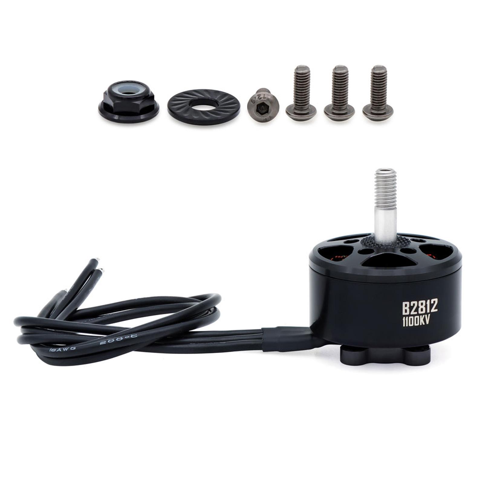 

14 Pole Brushless Motor with M5 Shaft, 18AWG Silicone Wire 200mm for RC FPV Quadcopter 1100KV