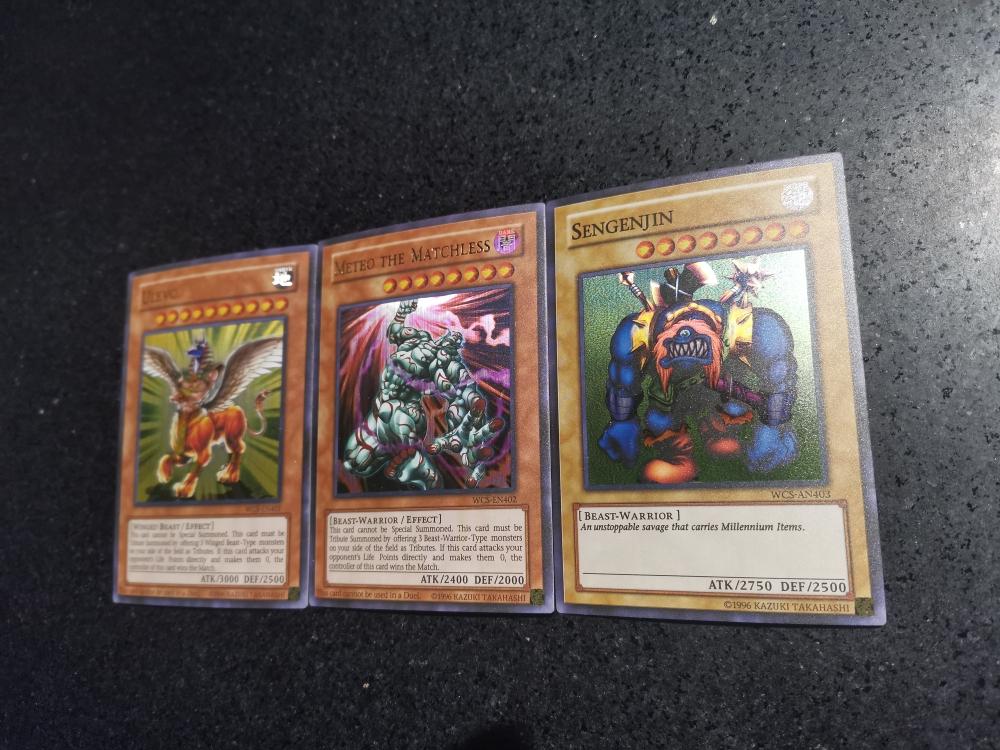 3 Stück/Set DIY Yu-Gi-Oh! 2004 Wcs Weltmeisterschaft Selbstkontrolle Unterschrift Sammeln Sammelkarte Anime Cartoon Geschenk