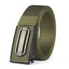 Men's Canvas Automatic Buckle Belt Wear Casual and Versatile Military Training Men's Belt