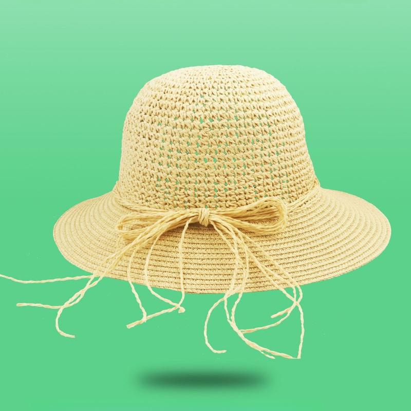 

Wide Brim Sun Hat, Foldable Straw Beach Hat, Breathable Summer Hat for Outdoor Travel Festival,Sun Protection Floppy Hat белый