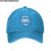 Cappellino da Baseball Unisex in Cotone Personalizzato Anno di Nascita 1985 Regali Originali per il Compleanno Cappellino Regolabile per Adulti Cappellino da Papà Donna Uomo Protezione Solare