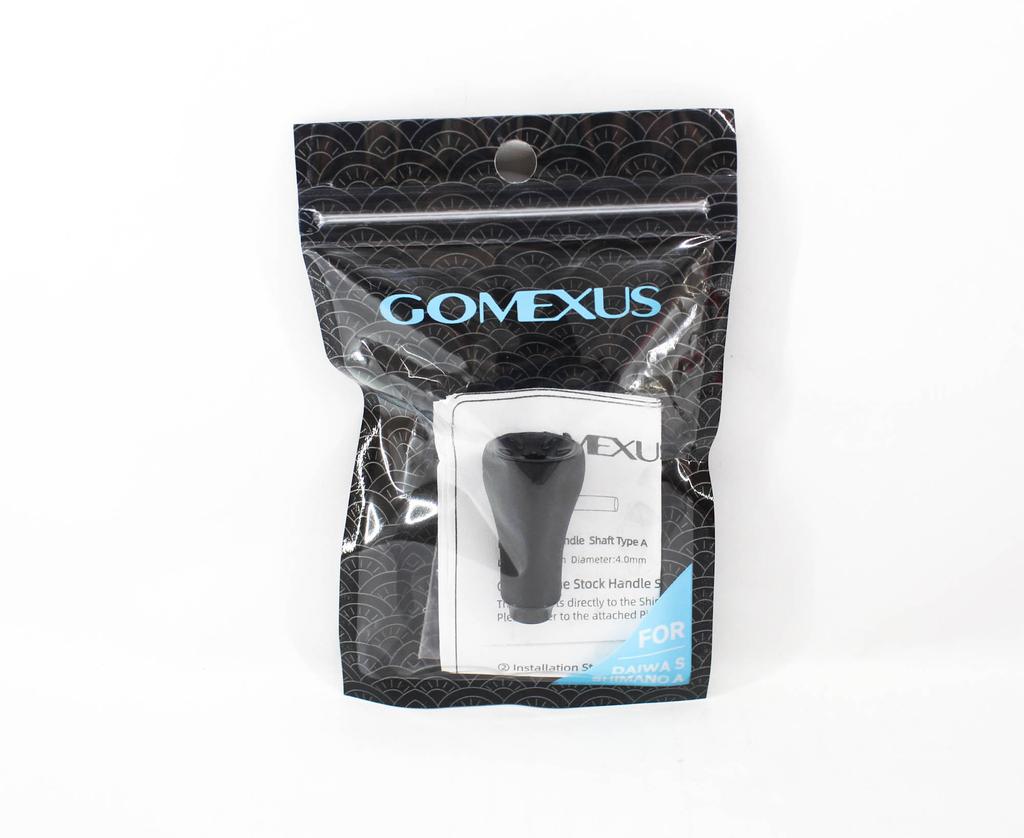 Gomexus TPE20BKBKBK Knob TPE Black 38mm Shimano A