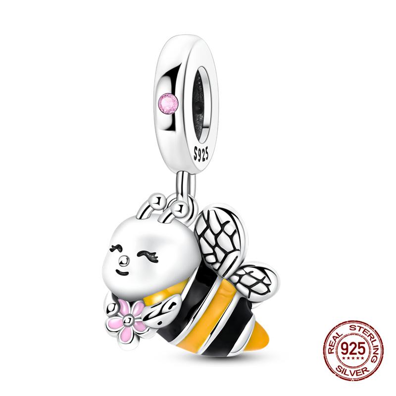 New In Charms Copper Gold Chameleon & Two-Toned Turtle Charms Beads Fits 3Mm Original Bracelet Womens Diy Fine Jewelry Gifts