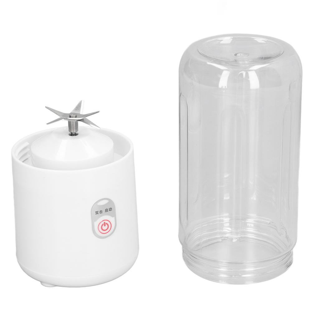 Portable Blender 6 Blades USB Rechargeable Multifunction Mini Fruit Mixer Juicer Cup for Home