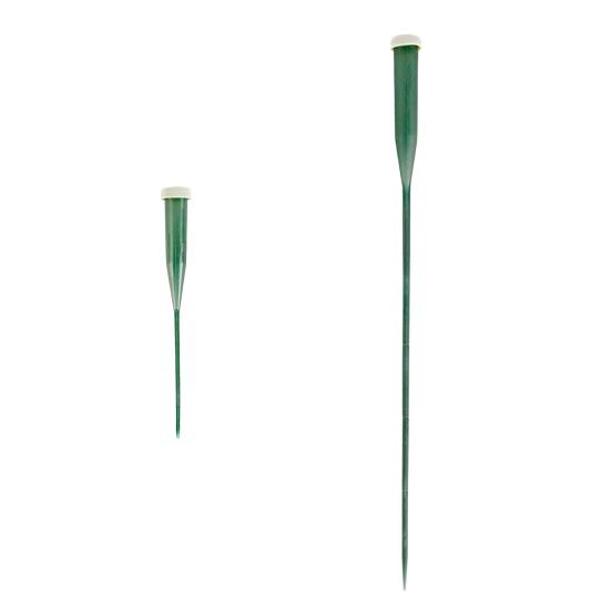 25 Pcs 6 Inch/12 Inch Green Floral Water Tubes Reusable Plastic Stem Water Tubes with Silicone Caps for Flower Stem Arrangements Florist Supplies