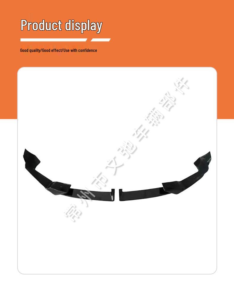 Kompatibel mit 2023 BMW X5 G05: Sport MP Vier-Teiliges Frontlippen- & Splitter-Kit.