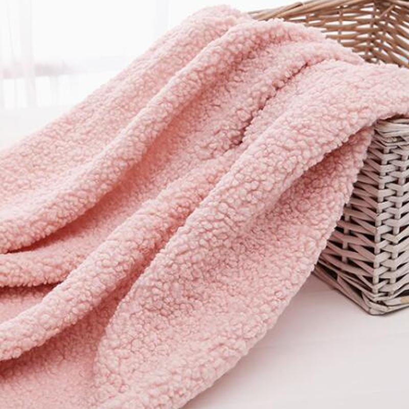 

50*160cm Curly Teddy Fur Fabric Soft Warm Furry Fluffy Coral Velvet Plush Fabric Fabric For Clothing Lining Diy Sewing Material